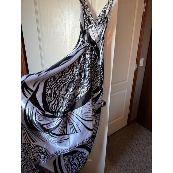 Satin Scarf Dress - Picture 5 of 6